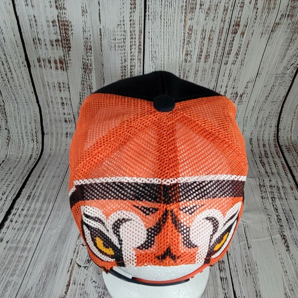 Auburn Ncaa‎ Kids Zephyr Blue Orange Adjustable Mesh Snapback Cap Hat